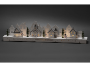 Konstsmide Wooden Village Silhouette (Warm White / 10 LED)